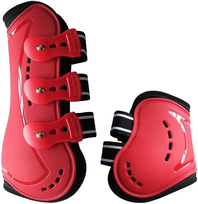 Horse Tendon Boots Set of 4 - Red S-image-16a20fd0-ff92-41ee-b1ae-cd4bce57e1e1-110760