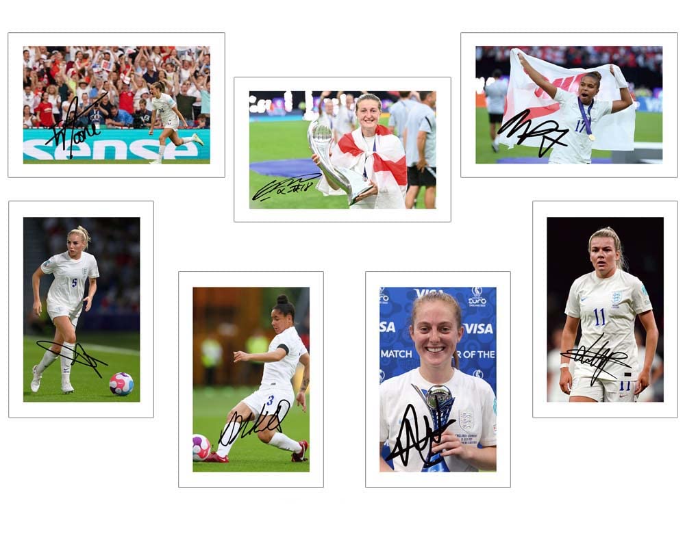 England Lionesses Signed Photo Prints Set - Full Colour 6x4-image-483ae385-75d0-46c0-81d7-cb2b49680bcf-125756