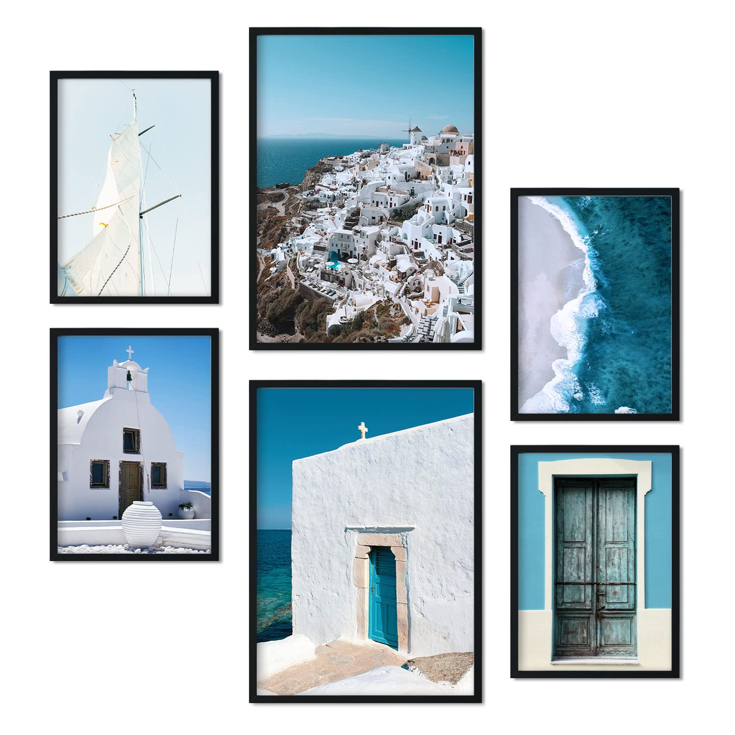 Greek Island Wall Art Set - Greece A3 & A4-image-602137a2-de10-49d0-a9fa-0bd04eae5574-125643