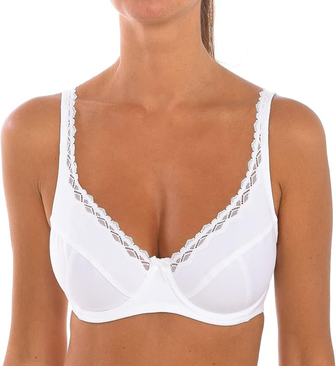 Women's Support Bra Cotton - White 34C-image-802c5e86-bf90-4ffc-989b-f99fa4eed3fc-1321