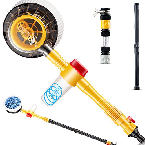Rotary Car Wash Brush Microfibre Cleaning Tool - Yellow 29x19x12-image-34ef8e54-e5a6-4f25-9c99-8160c4ffbbf8-266086