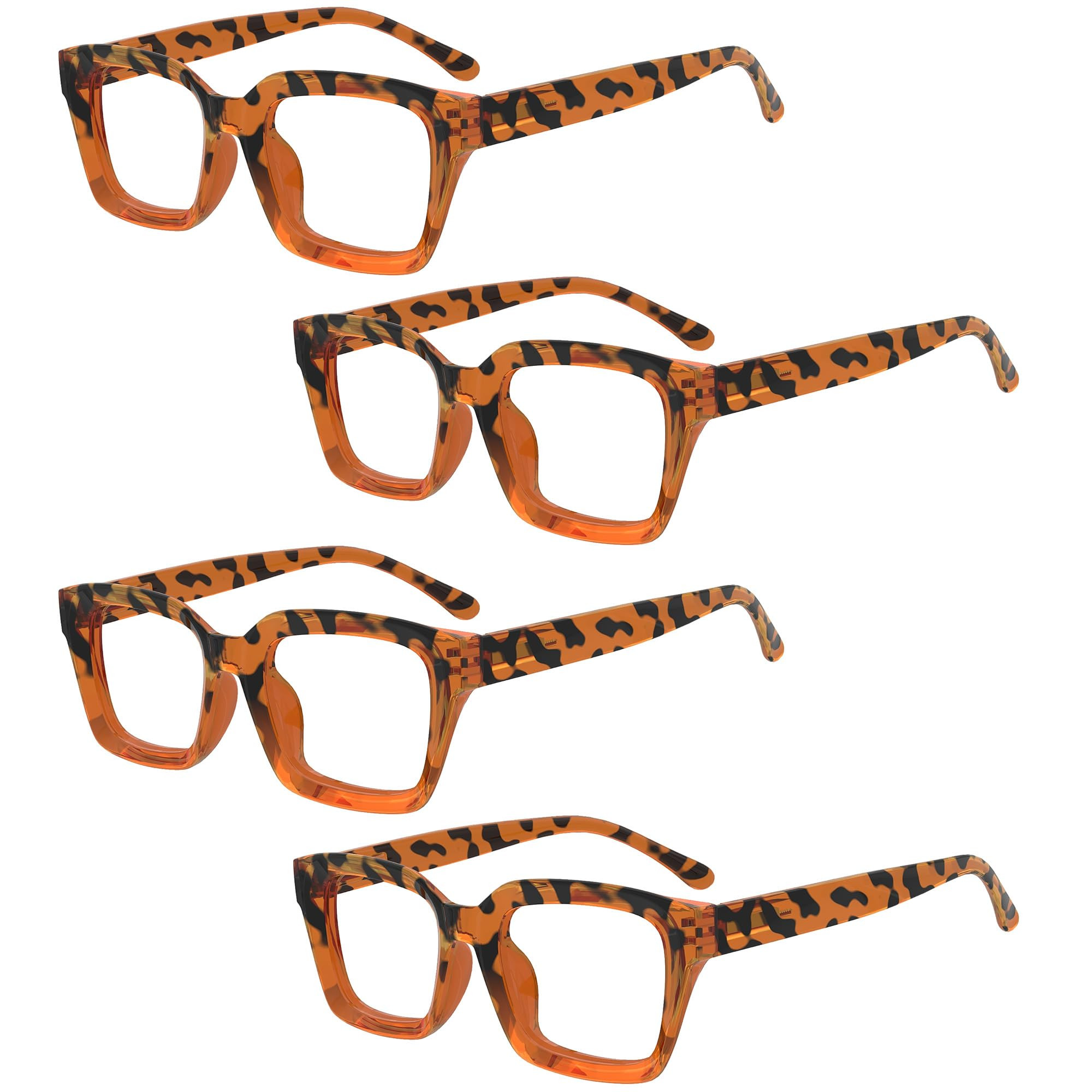 4 Pack Ladies Reading Glasses - Tortoise +0.75-image-c0149450-f85c-4a26-9292-efb00a6442b6-4575