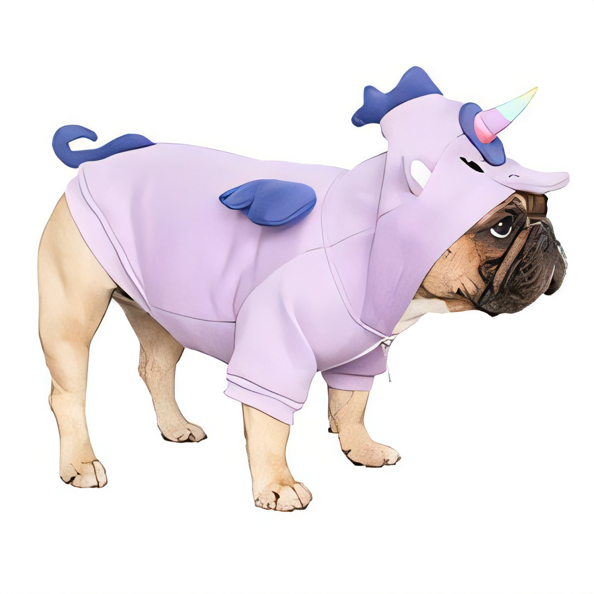 Unicorn Dog Hoodie Sweater - Purple X-Large-image-820ad3d8-bc29-4625-a5c9-380f6e4099d0-122167