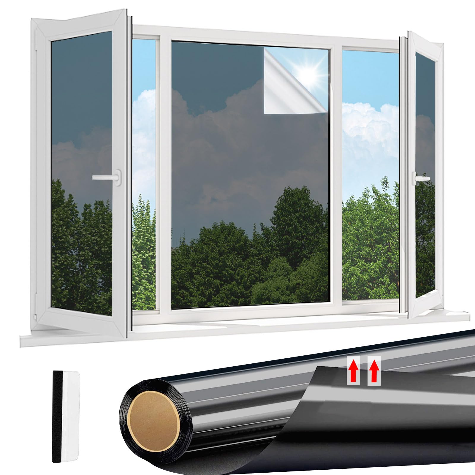 One Way Window Film Privacy - Black 75x200cm-image-5cdc8f08-9c46-44f1-bde4-d85ea80b2a19-125716