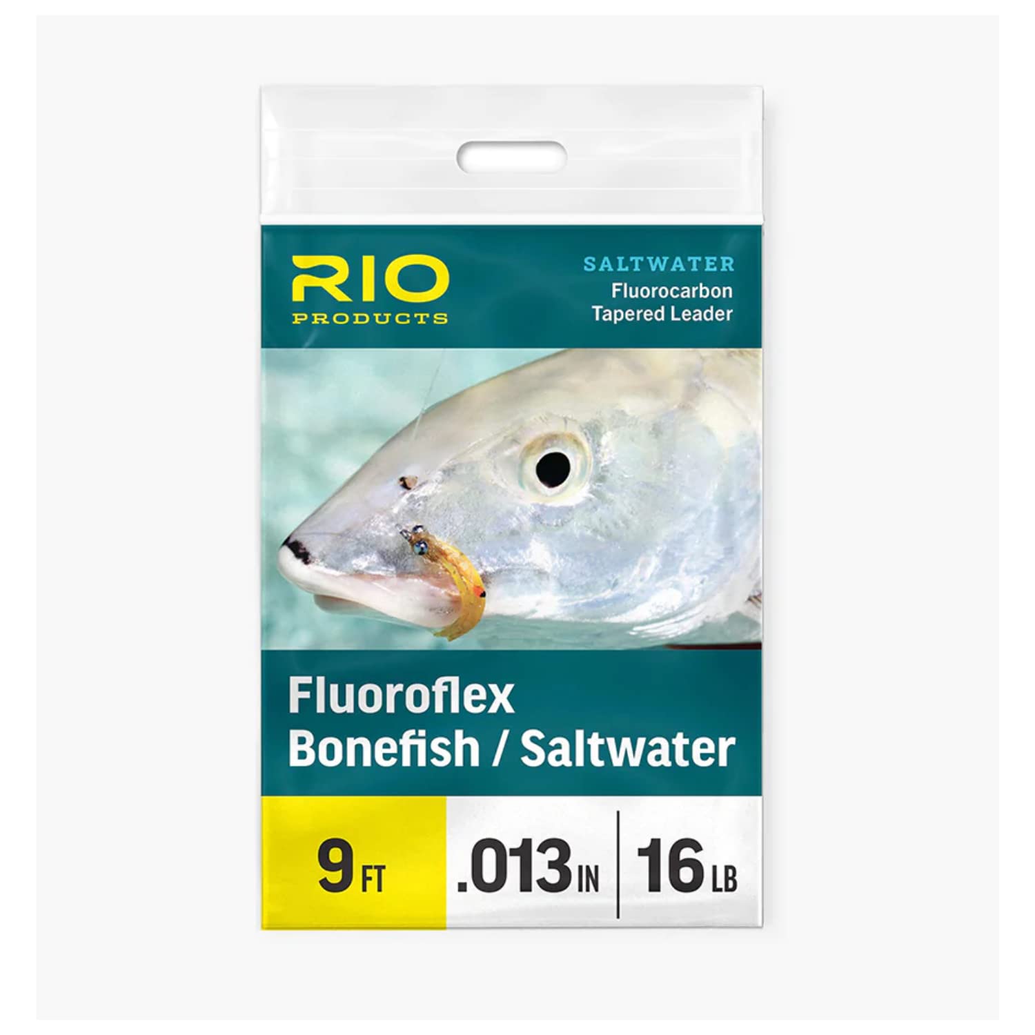 Saltwater Fluorocarbon Leader - White 9ft 16lb 3 Pack-image-5e642513-05d8-4852-917d-4ebcd83d3e30-125562