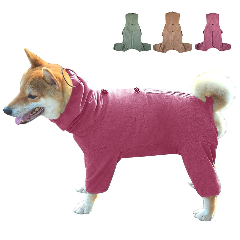 Dog Pyjamas Four-Legged Suit - Red 2XL-image-bcbaa3eb-f880-4441-8675-10c9b7a0a852-268404