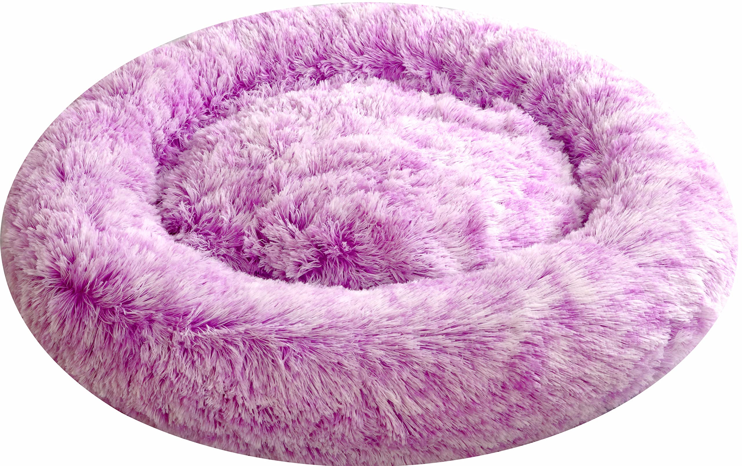 Calming Donut Dog Bed Faux Fur - Purple XXXL-image-9e9e2fcf-e236-4142-a0e2-c497f6ce93fd-3305