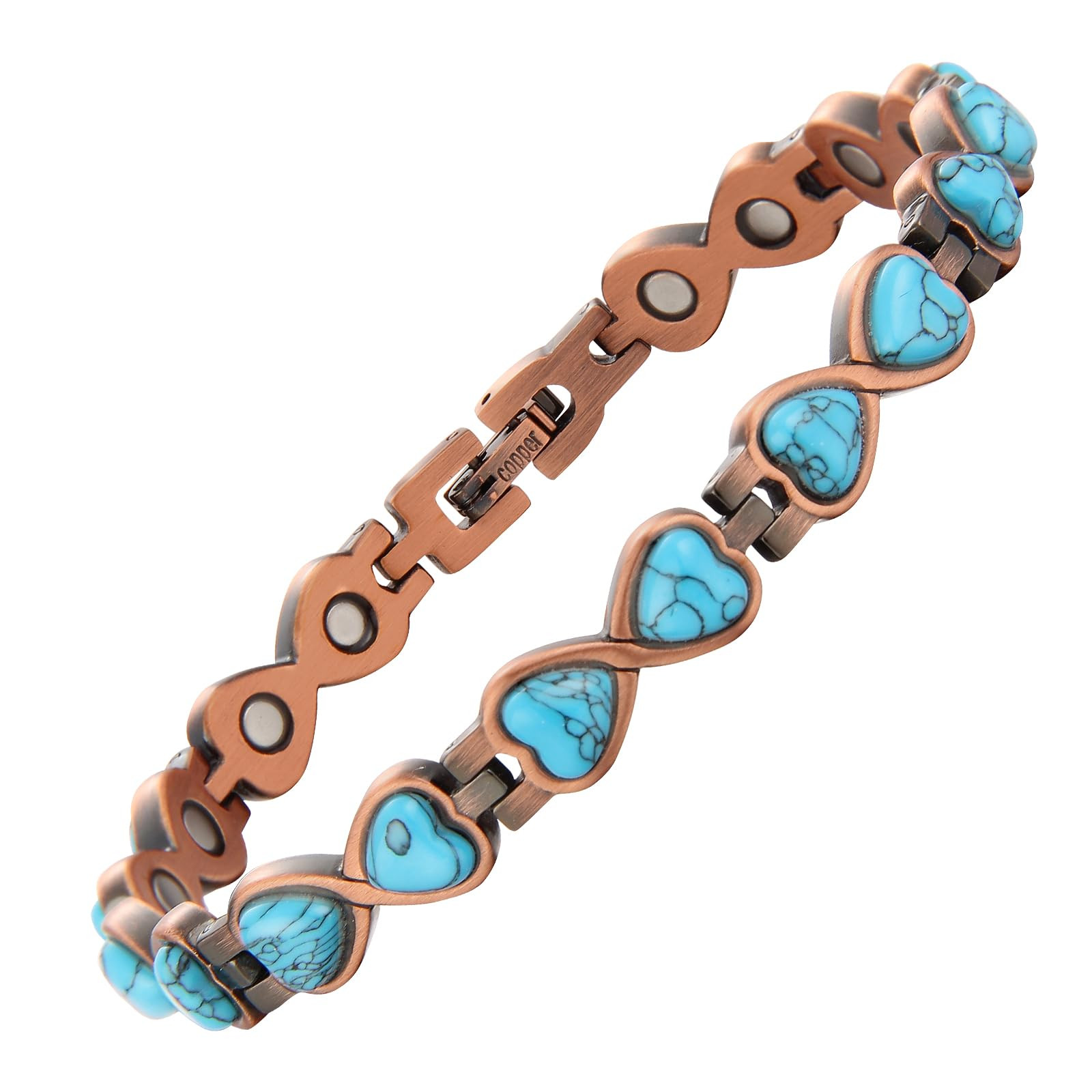 Women's Magnetic Bracelet - Copper Infinite Love-image-0889b719-937f-48ee-a7f8-79948d4be749-3955