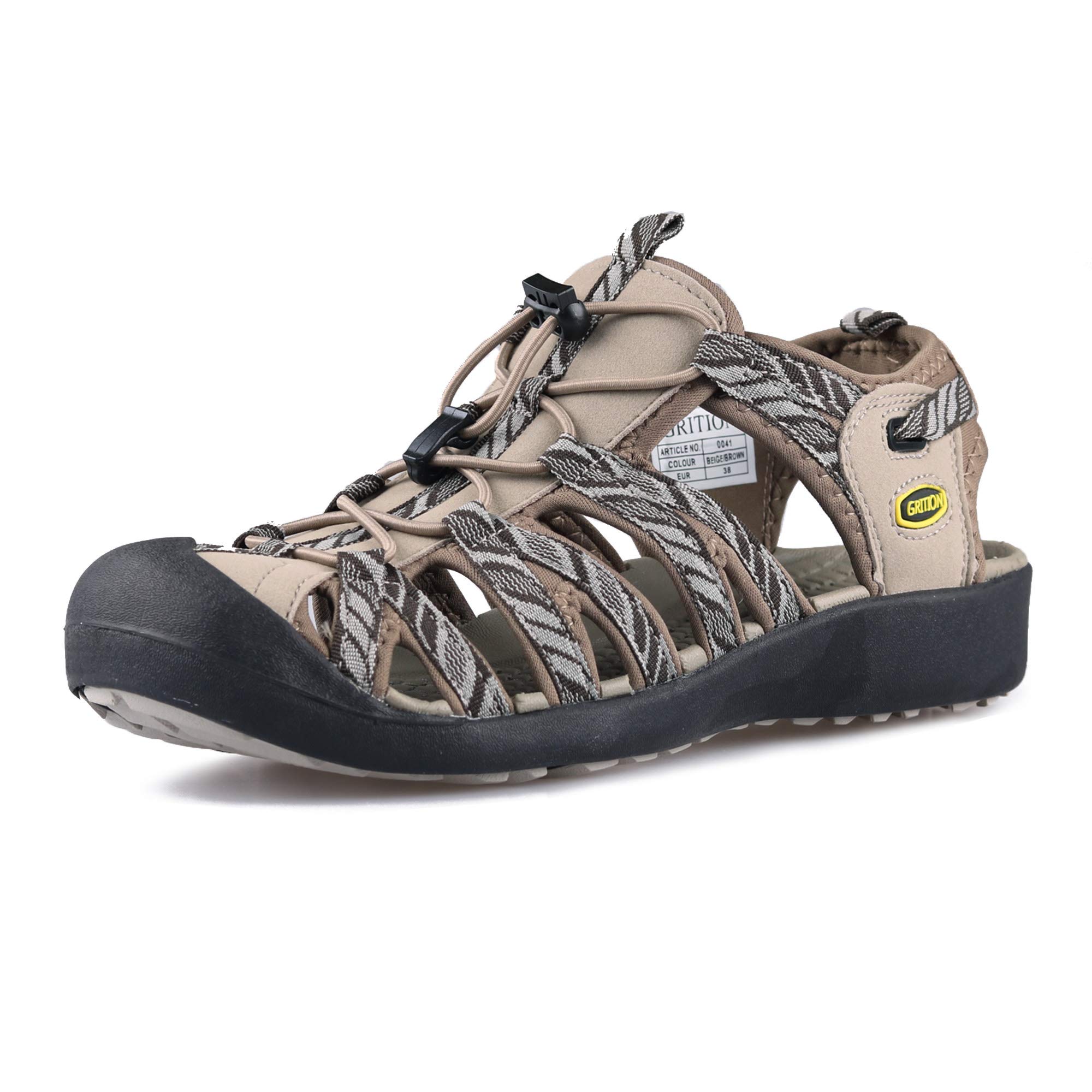 Women's Hiking Sandals - Beige UK 7-image-dc506f29-113a-49d5-bbfa-72aa98bb1192-125470