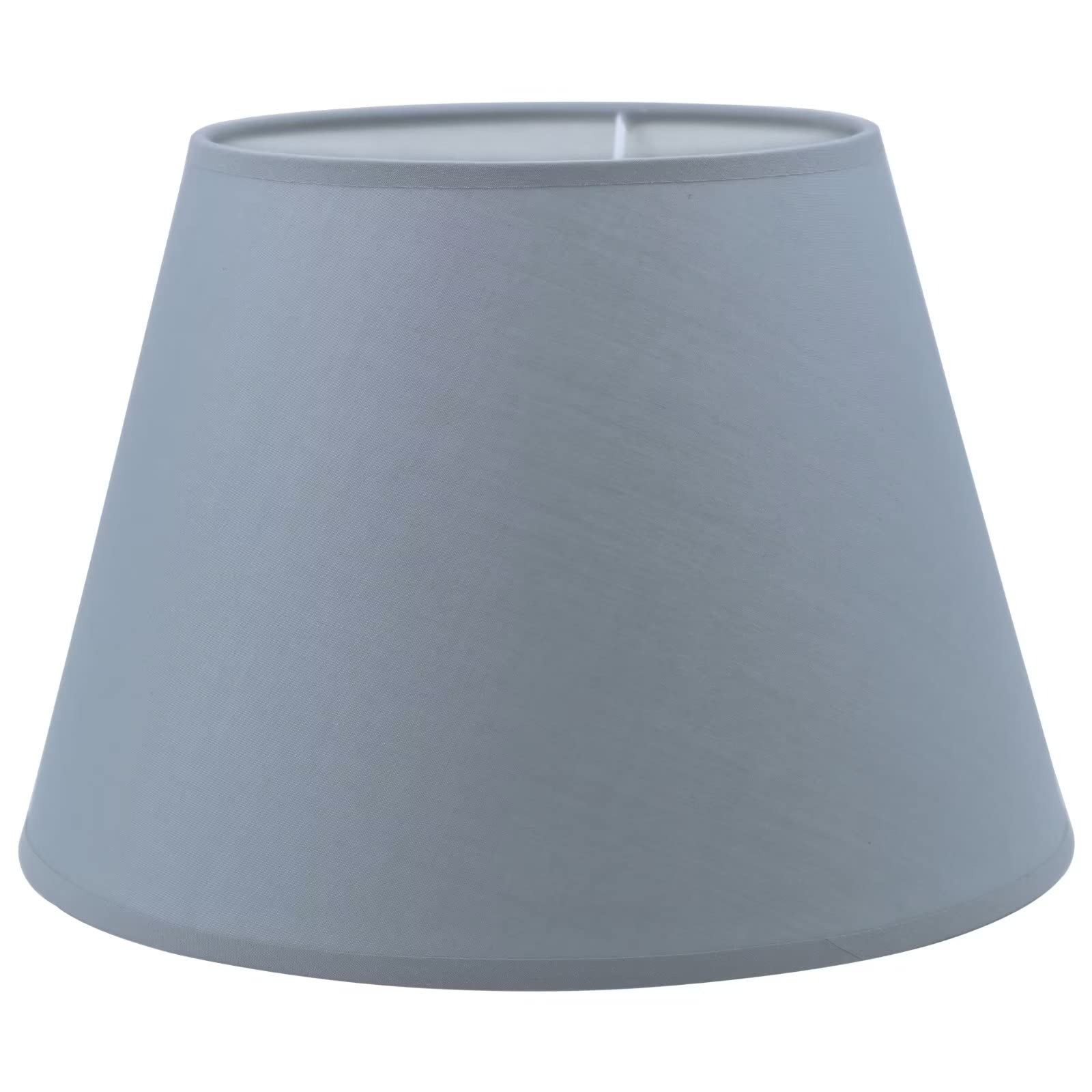 Modern Fabric Coolie Lampshade - Grey Dia 30cm