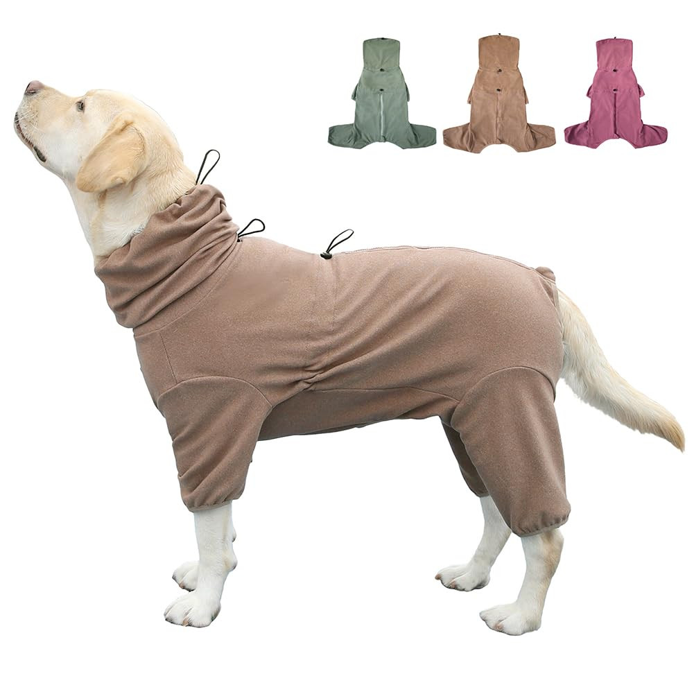 Dog Pyjamas Stretch Jumpsuit - Coffee 6XL-image-a86a7c25-f448-4da5-ac9d-3d29211ad878-268382