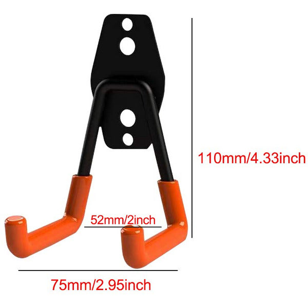 ☆ Garage Hanger LB Ver.4 4-Pack Garage Hooks Heavy Duty, Steel Garage Storage Hooks