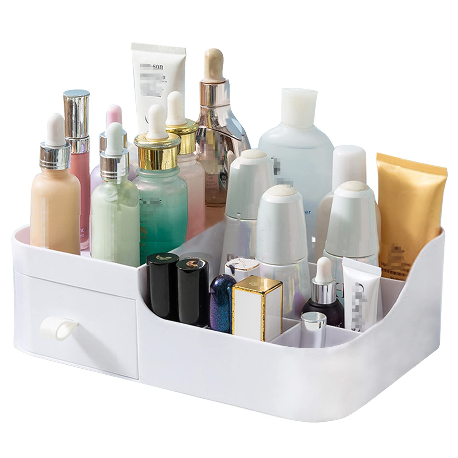 Makeup & Skincare Organiser with Drawers - White S-image-99f70017-1071-47c3-8a4a-3a1674b98ac5-96986