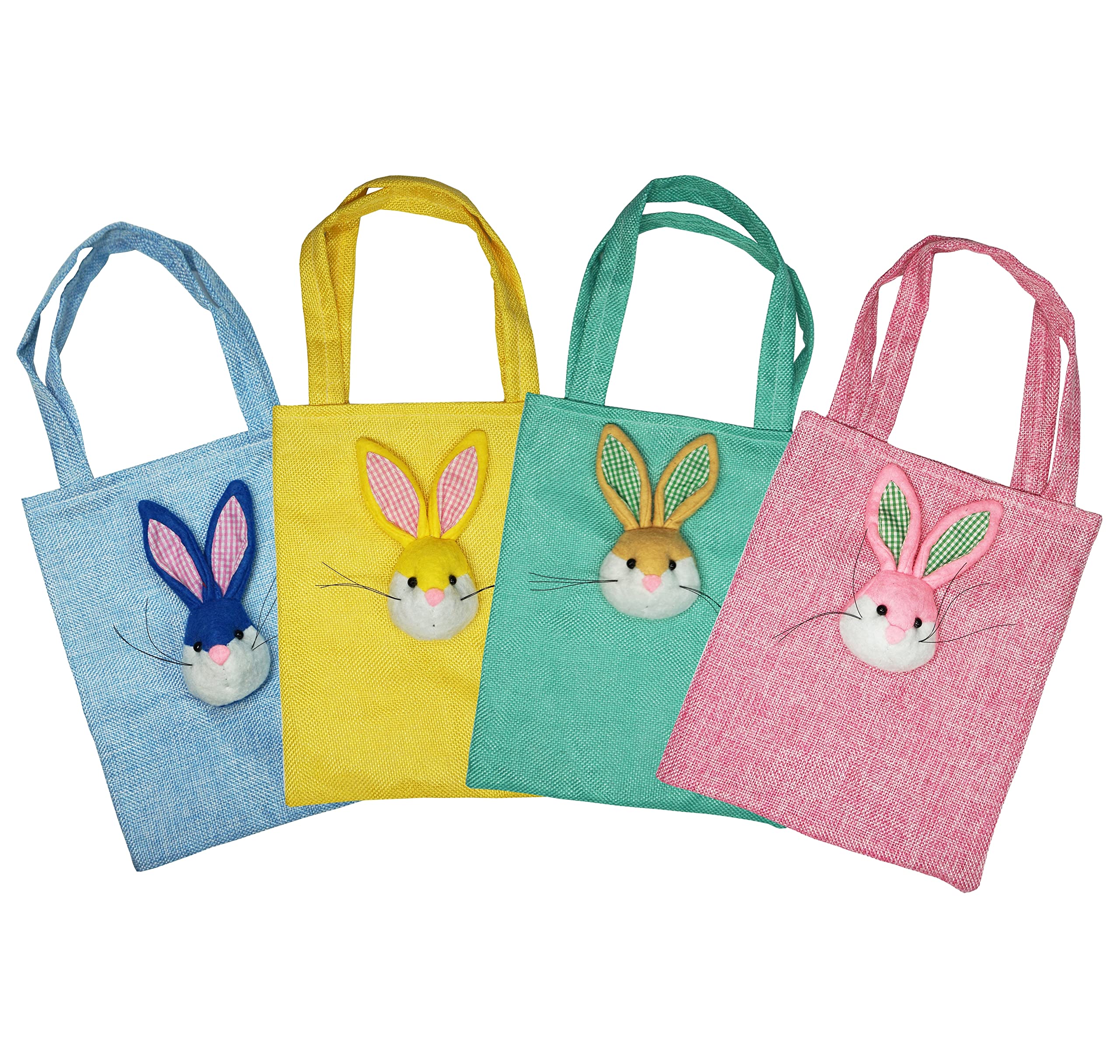 Hooin Easter Cute Bunny Candy Bags for Children. Pack of 4-image-e0f5104a-76d7-4548-a21b-453c640486f5-53439