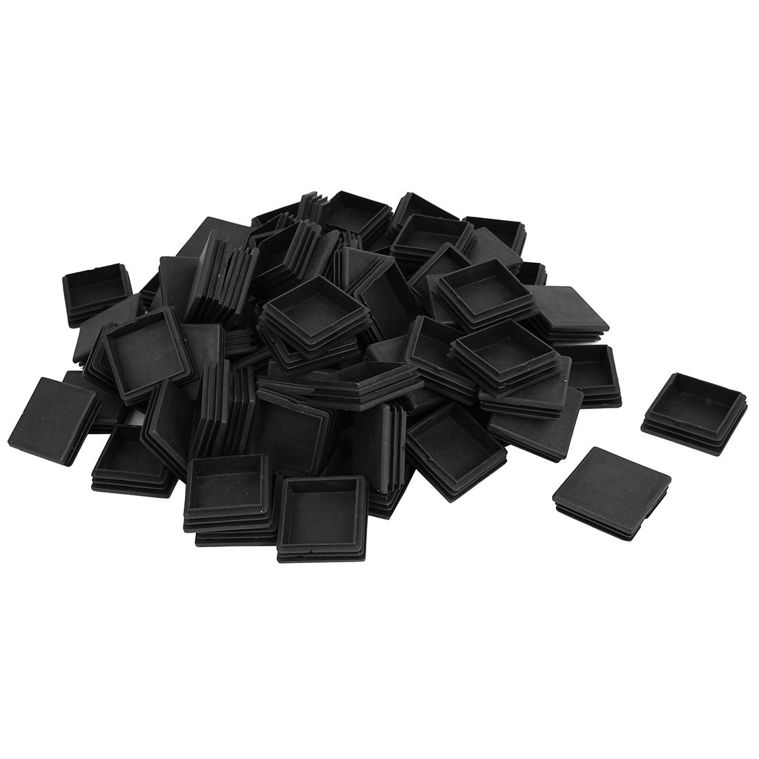 Square Tube End Caps 100pcs - Black 50mm x 50mm-image-59c2834a-e705-4786-9a8d-78f5fc4d85b7-100043