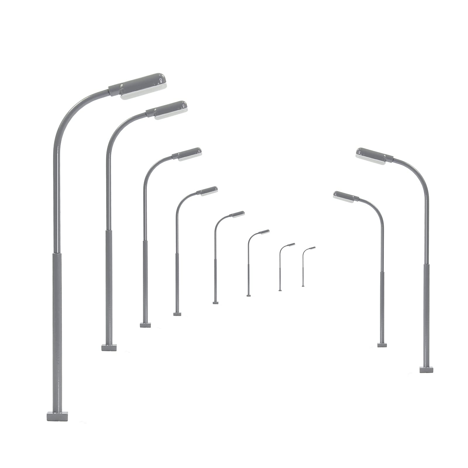 Evemodel 5pcs 1:87 Model Train Street Lamps with Warm White LEDs for HO/TT/N Gauge-image-9ee00870-69d6-4afd-be4f-f051473d28a0-57088