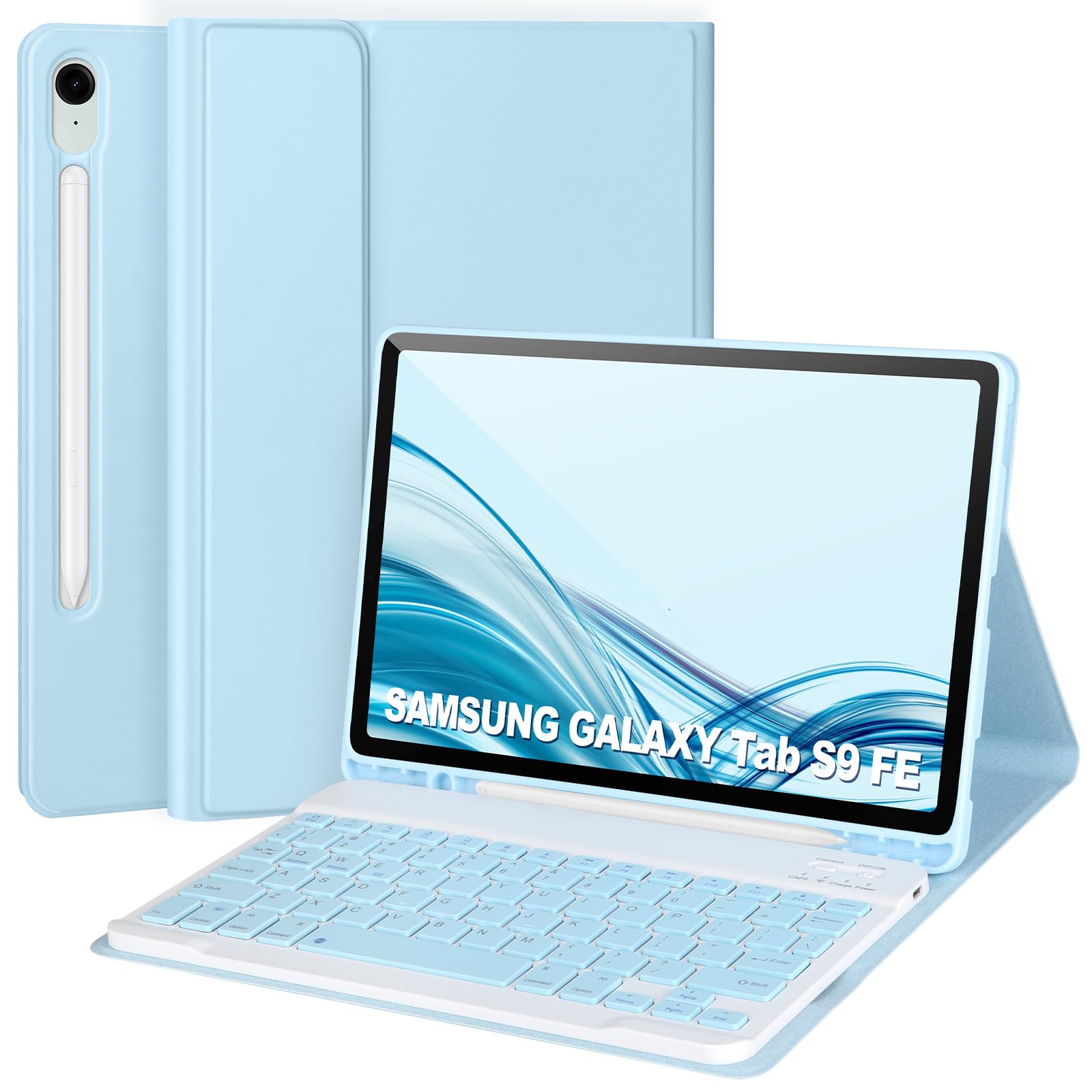 Keyboard Case for Galaxy Tab S9 FE/S9 - Blue-image-8ffc24ff-7a62-4e4b-8b4c-23f18334faba-110034