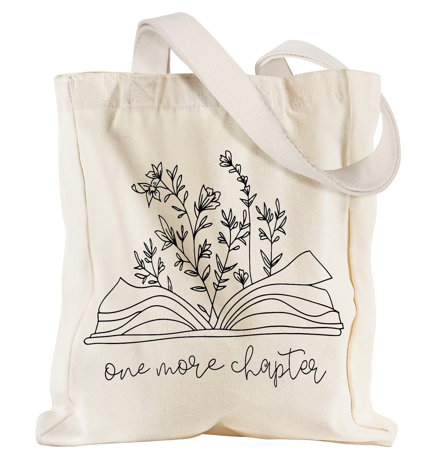 Miss Adola Heavy Canvas Tote Bag with Pocket - Large Aesthetic Reusable Bag for Women & Girls, Christian Quotes-image-45e40785-99a5-44d8-bc98-53441e054155-53389