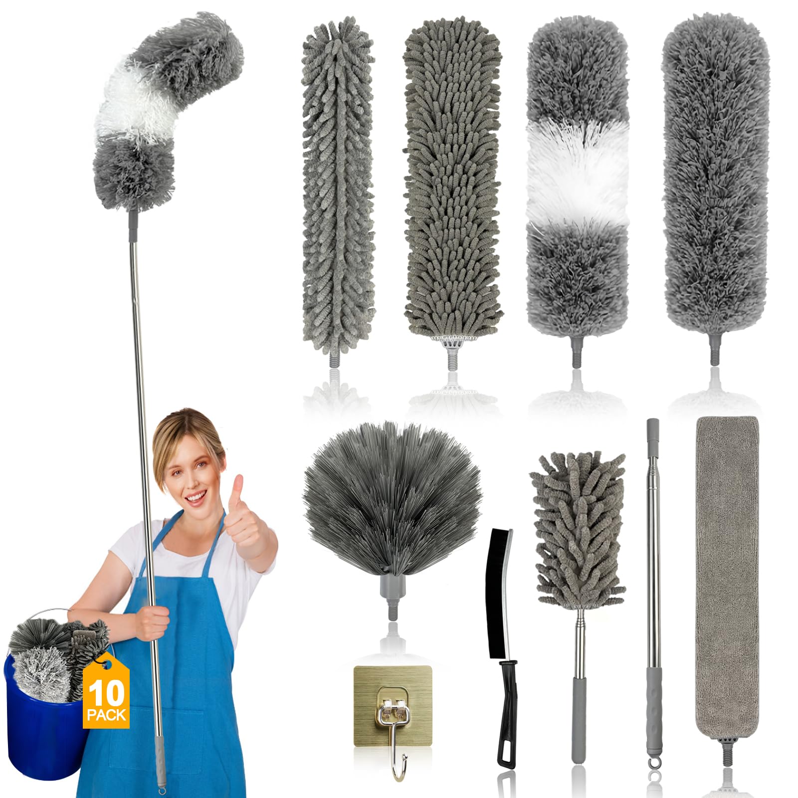 10-Piece Extendable Feather Duster Kit with Bendable Brush for High Ceilings & Furniture-image-fb6a1d25-ef17-4286-b279-46ba4feb3082-67762