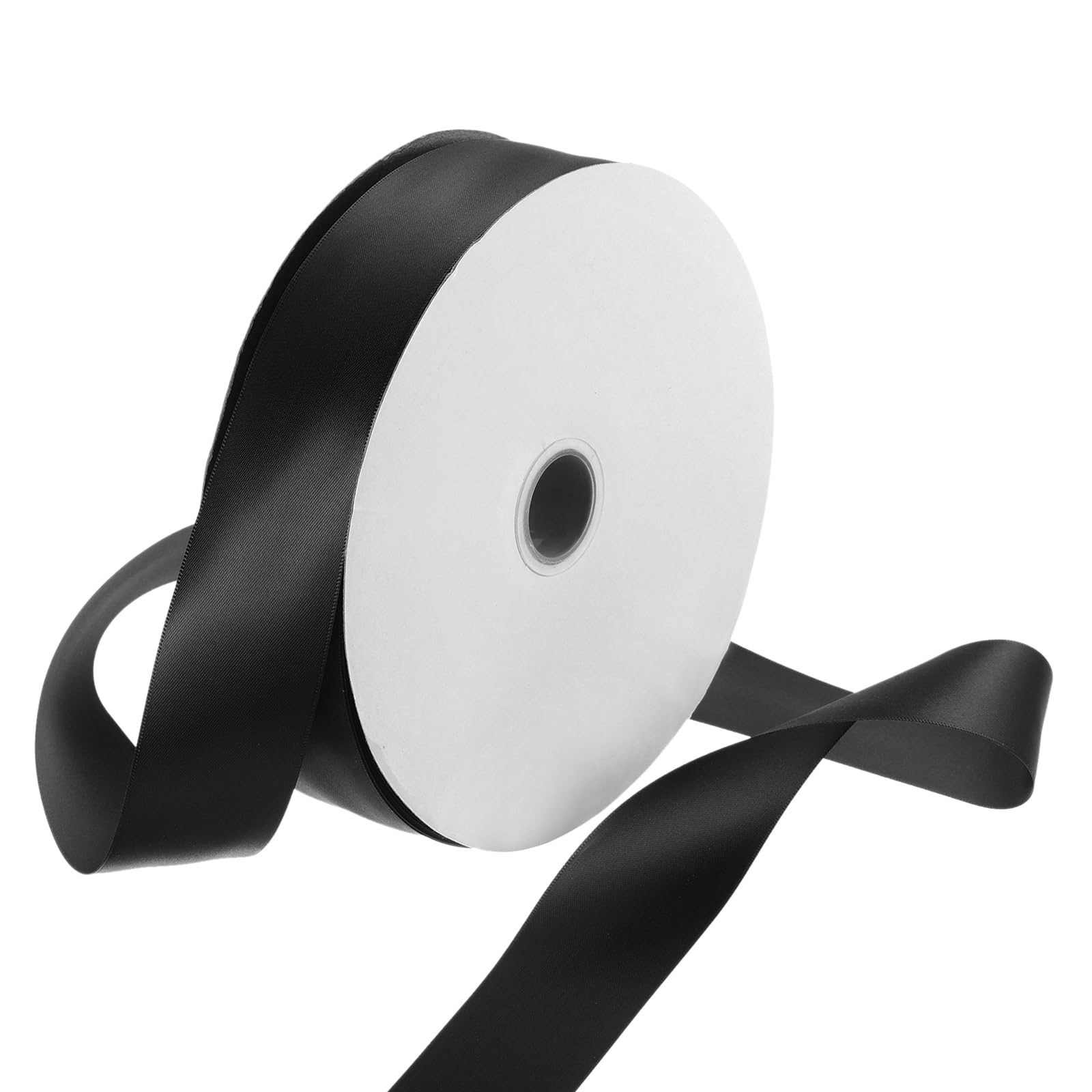 Rebower Satin Ribbon Thick Double Face 38mm 91m 100 Yard/300ft/ Black-image-9c98e4fa-d9f3-41f2-9ad2-d6c4d95e27f9-62916
