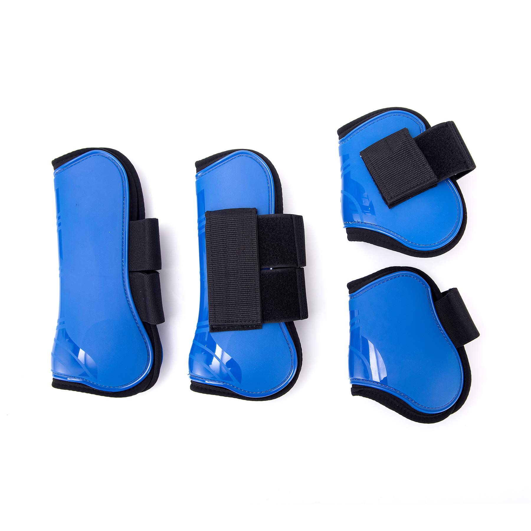 Horse Gaiters Set of 4 - Blue L-image-f64c93d2-def6-4a6b-9af6-66cebc2c0c43-112470