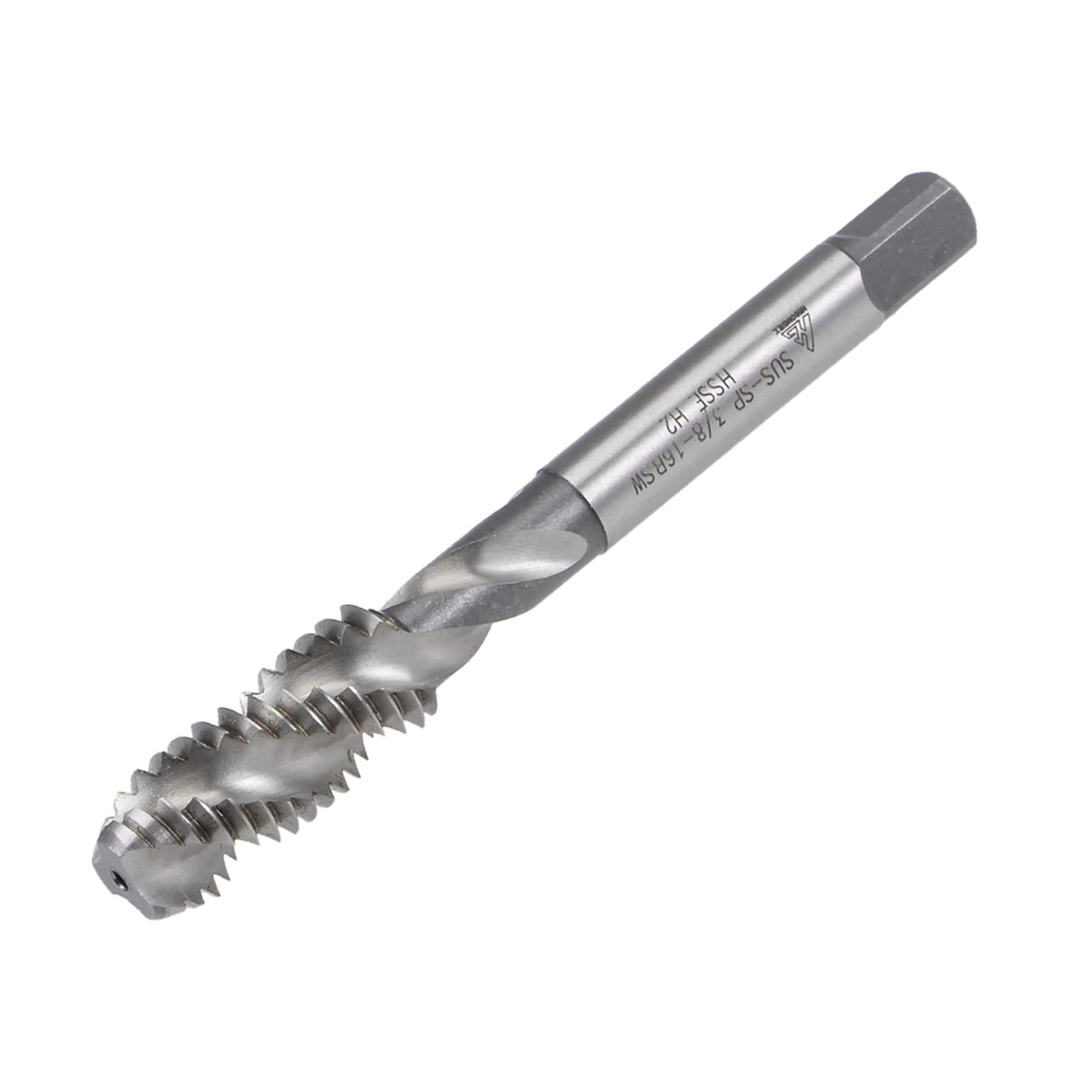 sourcing map BSW Spiral Flute Thread Tap, Machine Threading 3/8"-16 H2-image-118b54ac-3308-4994-b8af-6b733390765d-64246