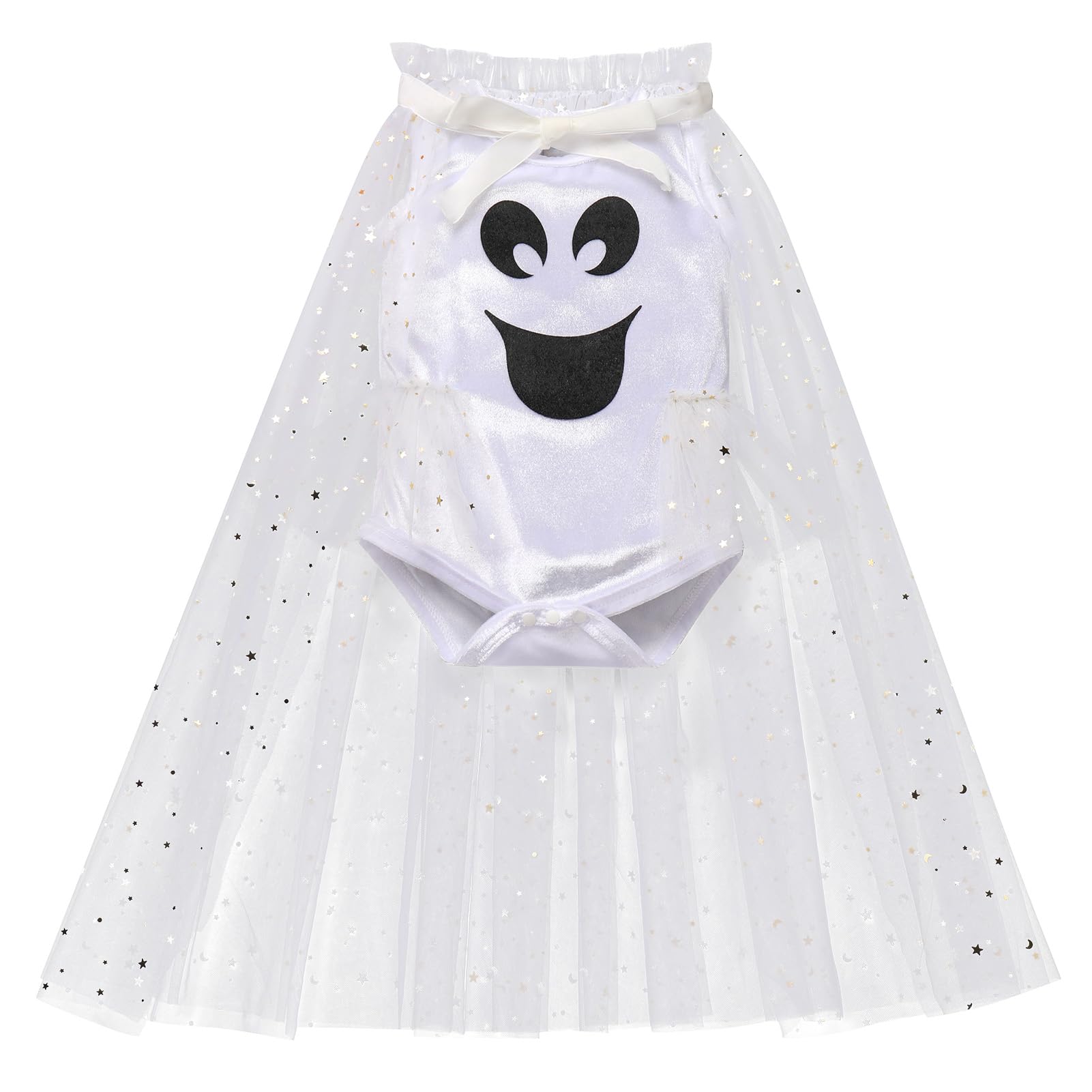 Baby Girls Ghost Costume Set - White 12-18 Months-image-550c0d7f-40a8-4d41-bfbb-5f47605ad867-114937
