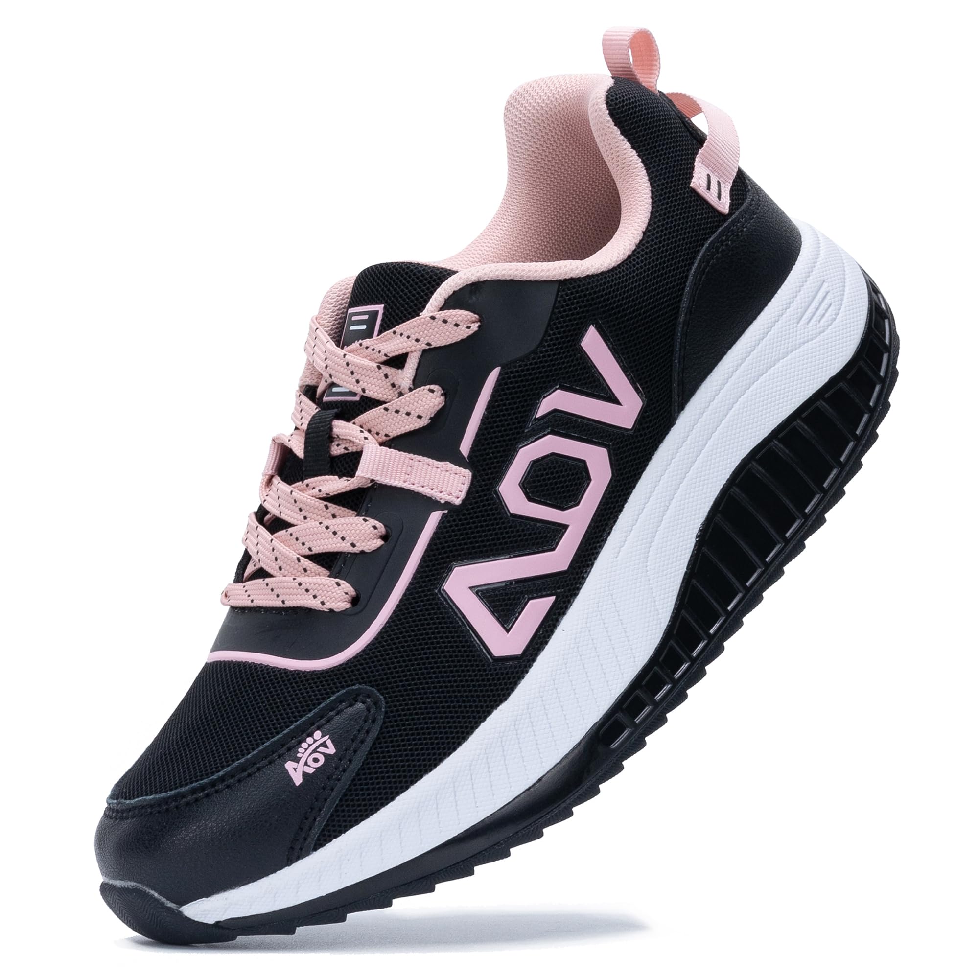 Women Trainers With Arch Support Plantar Fasciitis Platform Wide