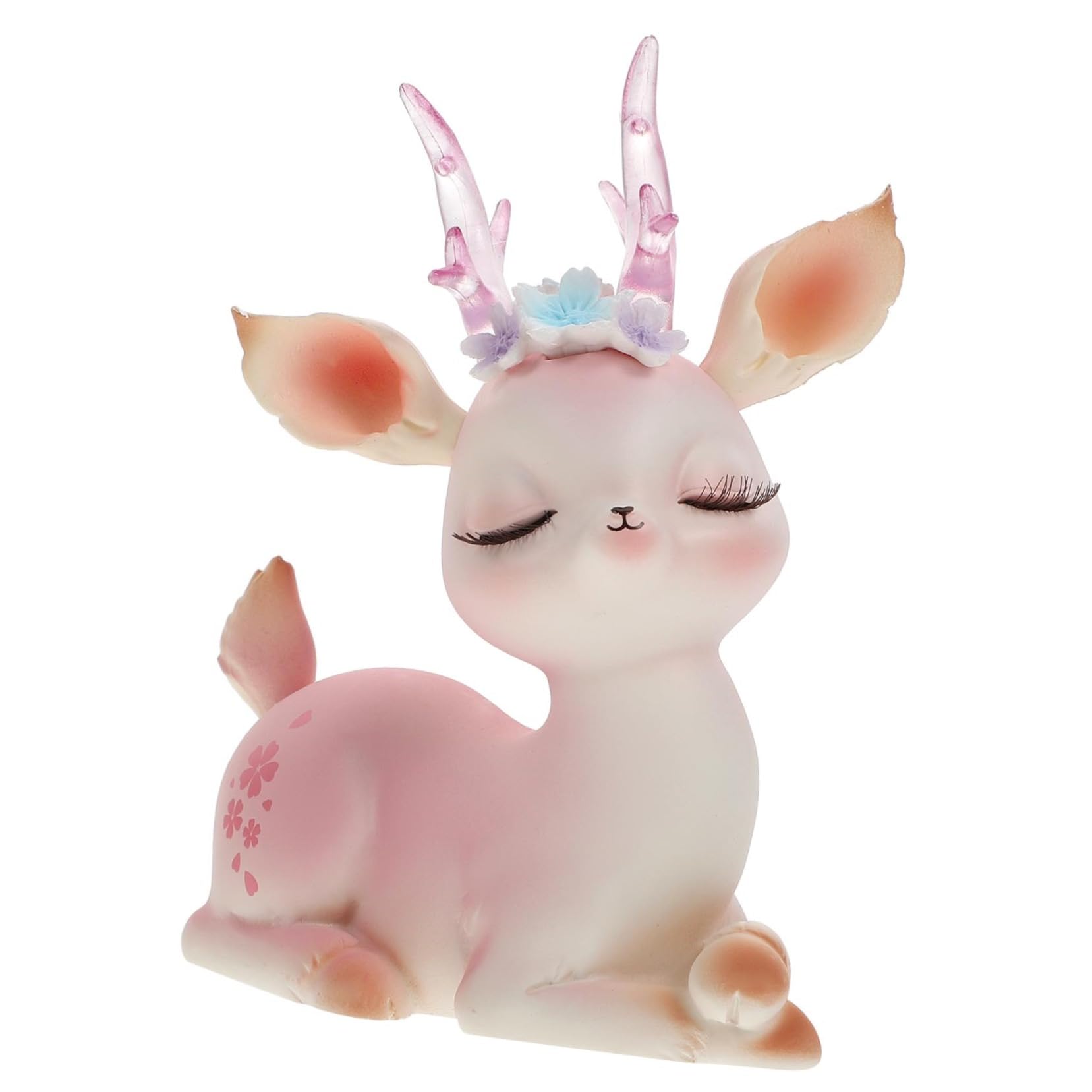 RORPOIR Cute Resin Deerlet Adornment Sweet Fallow Deer Tabletop 1Pc-image-dab4a42d-37d5-474a-8df6-ded9db592ad2-40592