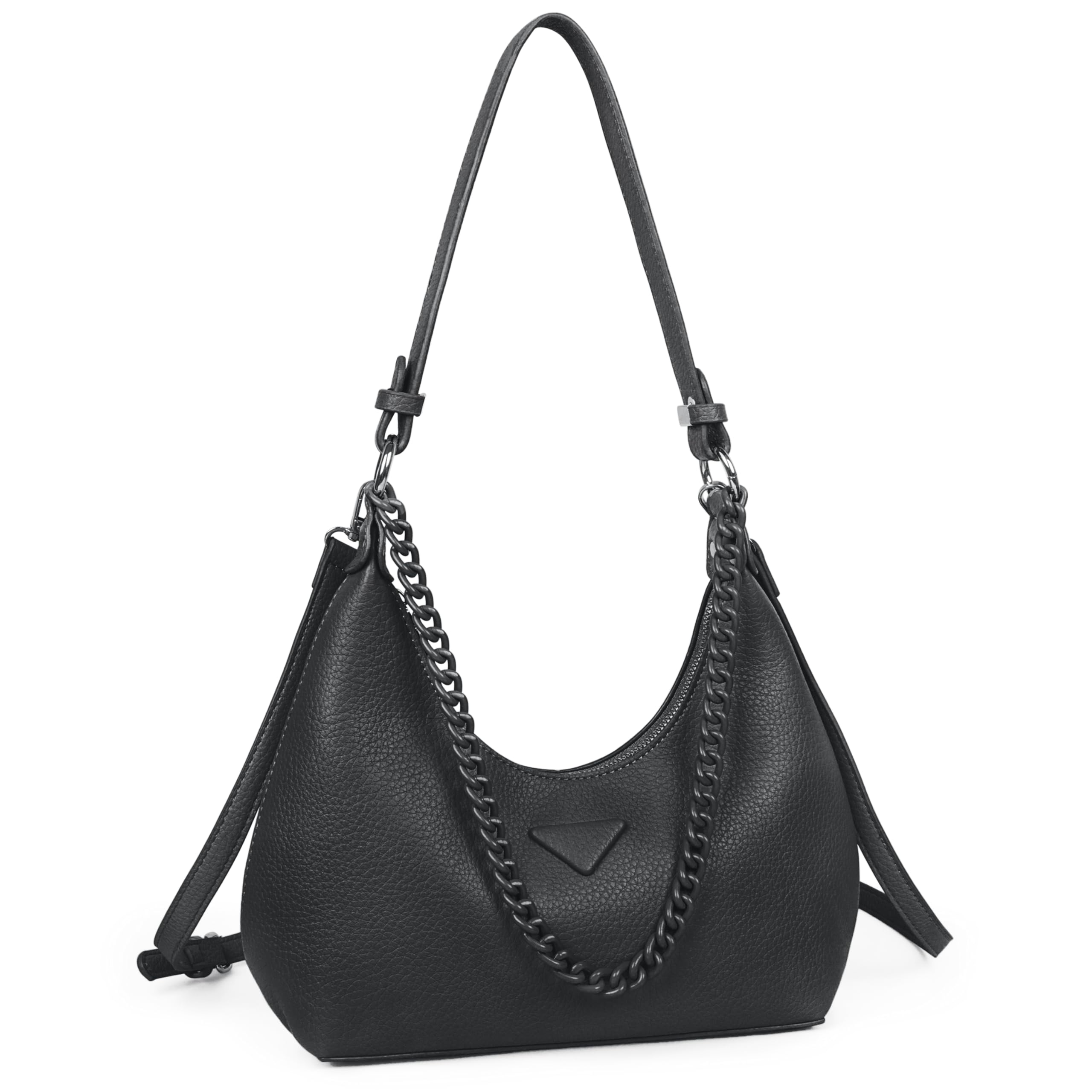 Women's Vegan Leather Shoulder Bag - Blue S-image-7460ca43-9c55-415d-8c56-ed39f237bcb1-94681