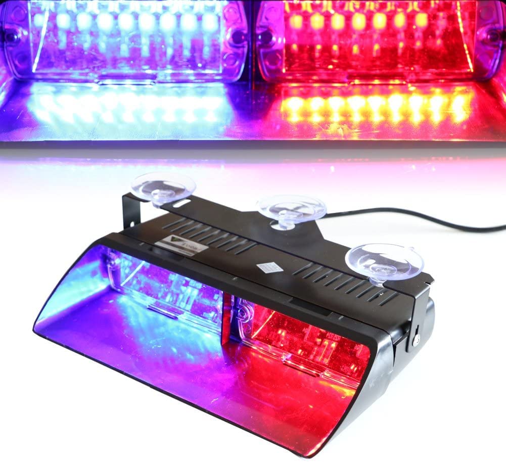 LED Flashing Beacon 18 Modes - Red-Blue 205mm-image-cbad1dcd-cba8-4372-b683-d8d89d7ad9df-115182