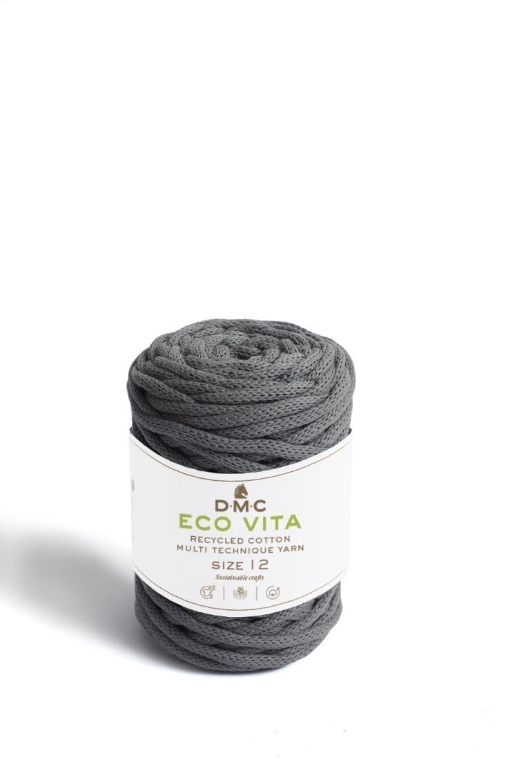 Premium Dark Grey Crochet Knitting Macrame Yarn, Eco-Friendly 250g for Creative Projects-image-8ba5223d-4a5c-4d81-b2a8-f78963536105-55682