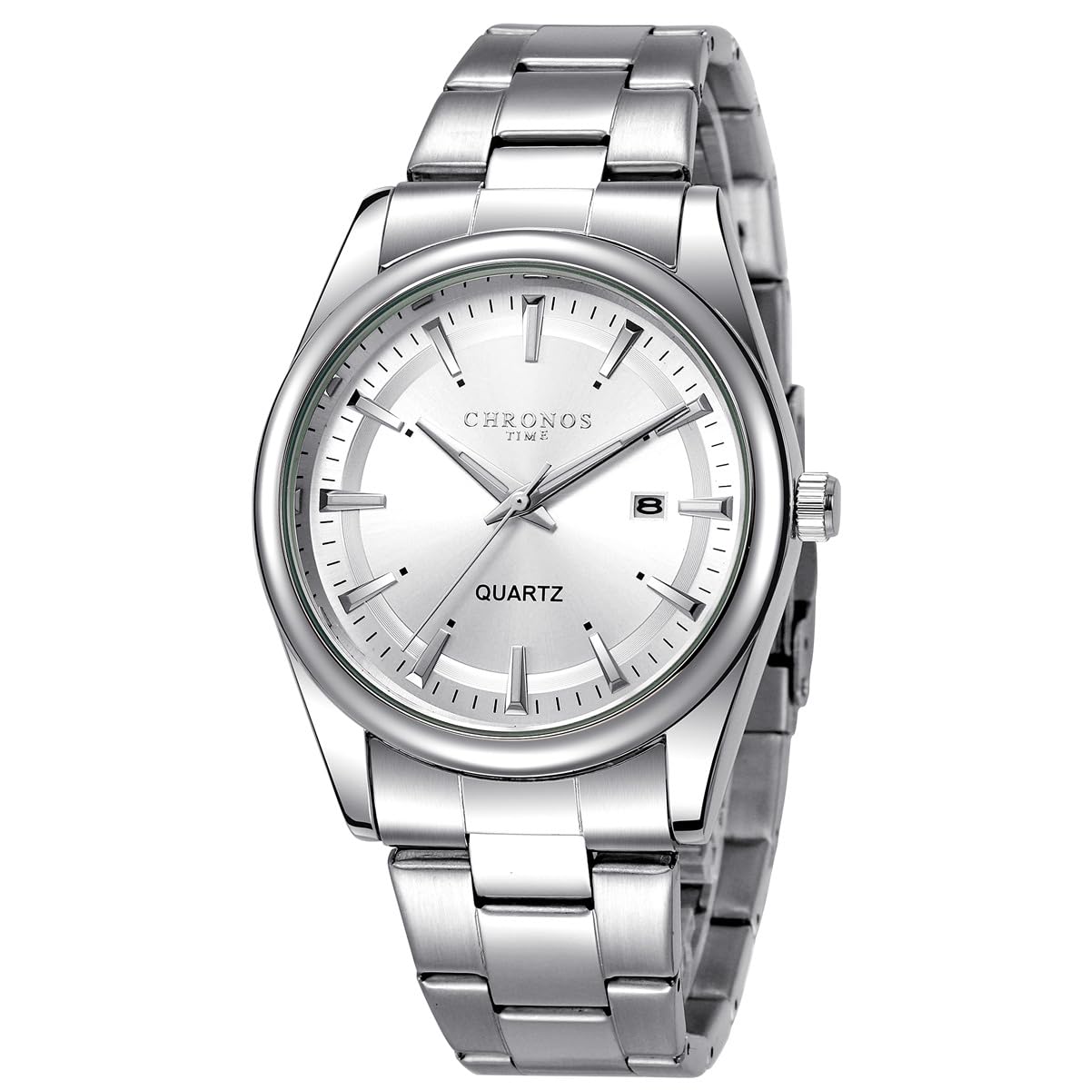 Men's Stainless Steel Watch - White CH12-image-0ca59299-a845-4107-b97a-ffa98b7bab72-111463
