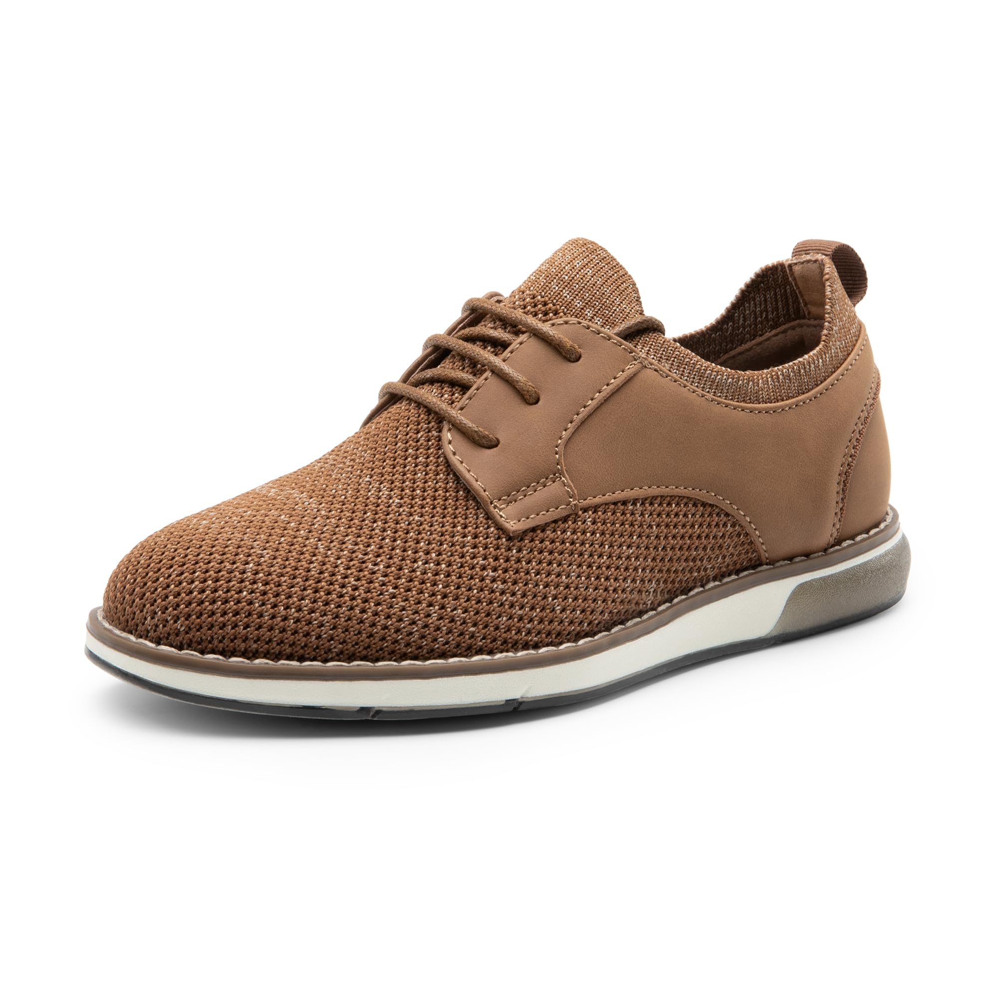 Boy's Oxford Shoes Comfort Slip-On - Brown UK 4-image-911154f7-3361-4fdc-9b59-4cc93ee5344b-107532