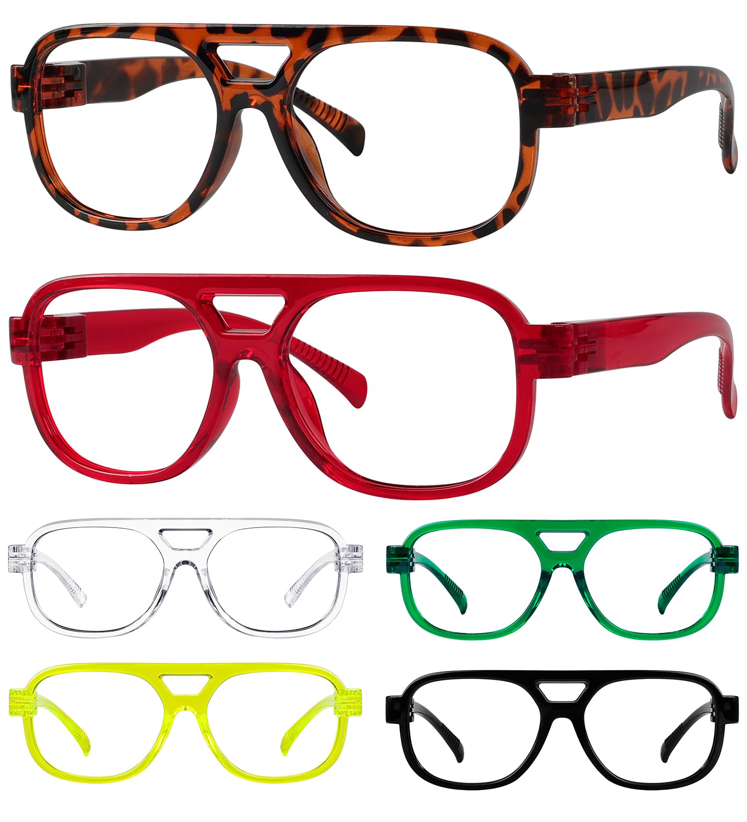Pilot Reading Glasses 6 Pack - Large Frame +1.50-image-08899ddb-41a2-4108-8f02-f6f9966adf00-93076