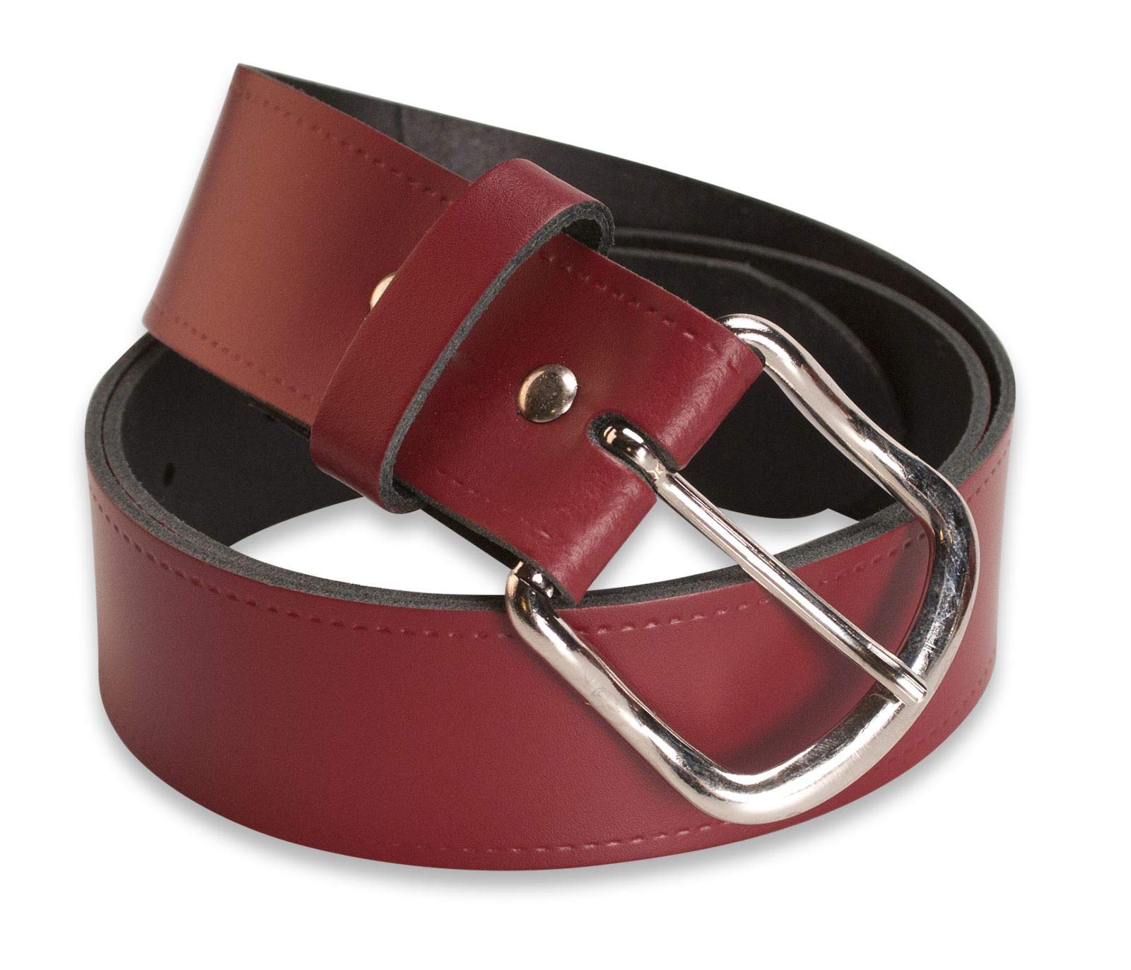 Men’s Leather Belt - Black & Brown 1.5 Inch-image-a89b55e3-6484-419e-b5bd-cc729d95b687-89579