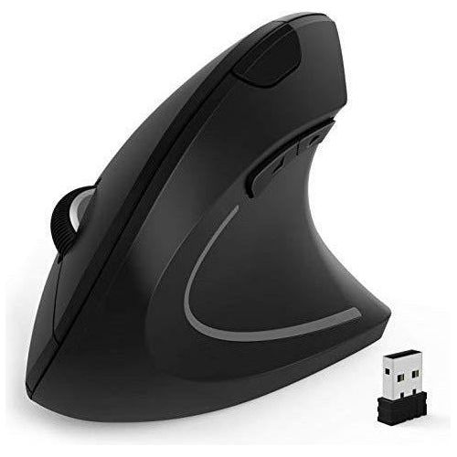 Jelly Comb Ergonomic Wireless Mouse, MV014 2.4G Silent Vertical