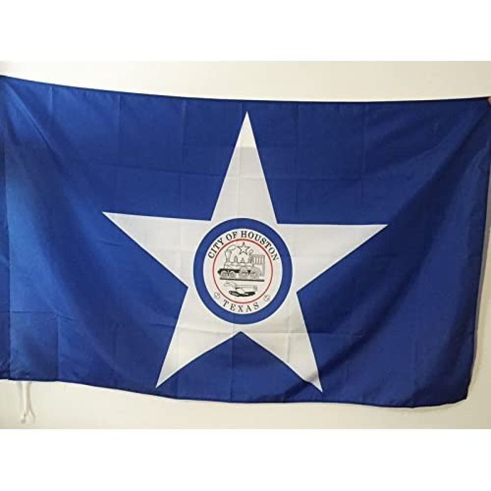 AZ FLAG - Houston Flag - Ft - Houston city 3x5 100% 3' x 5' 150x90 Cm-image-89323c70-01b8-422f-bda2-bf29b9900a2f-58041