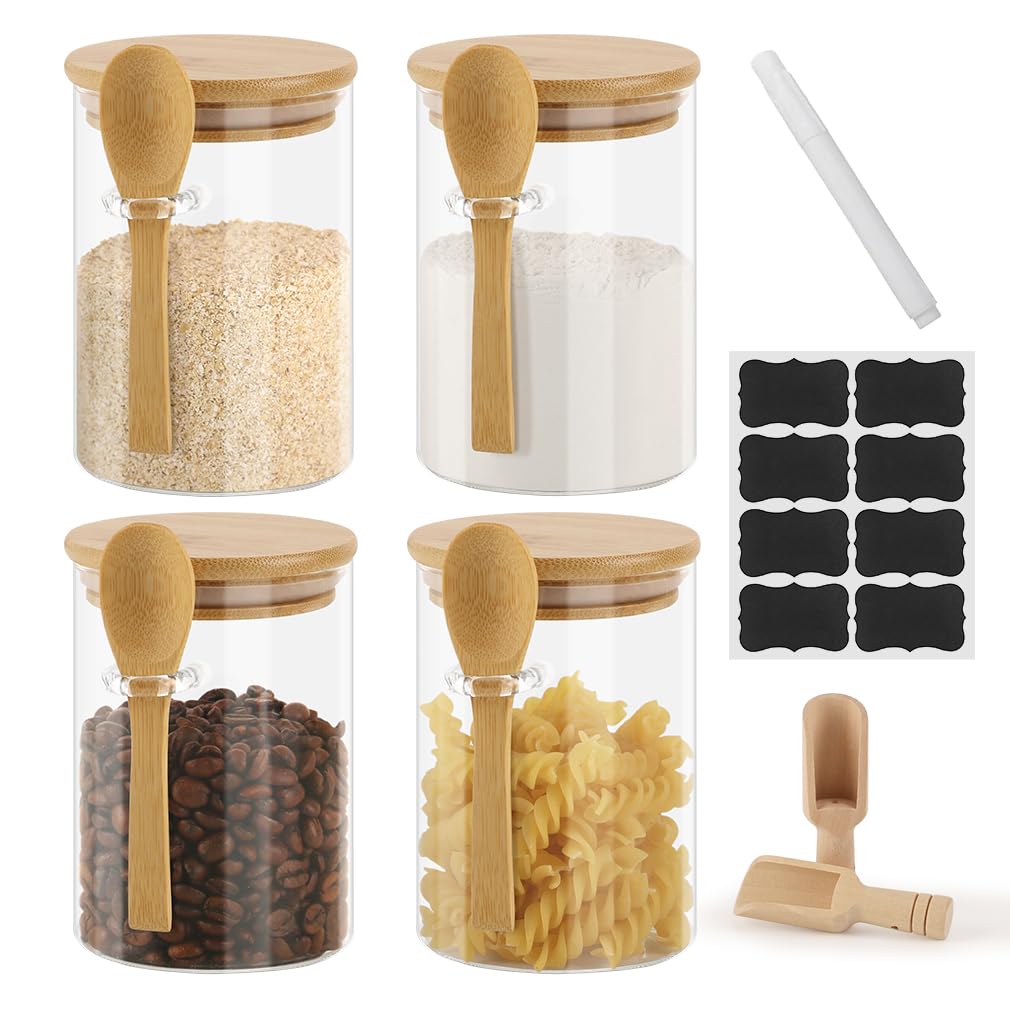 Multi-Purpose 650ml Glass Jars with Bamboo Lids & Labels-image-c123da41-be81-4e63-b943-0a3dde611a7c-56358