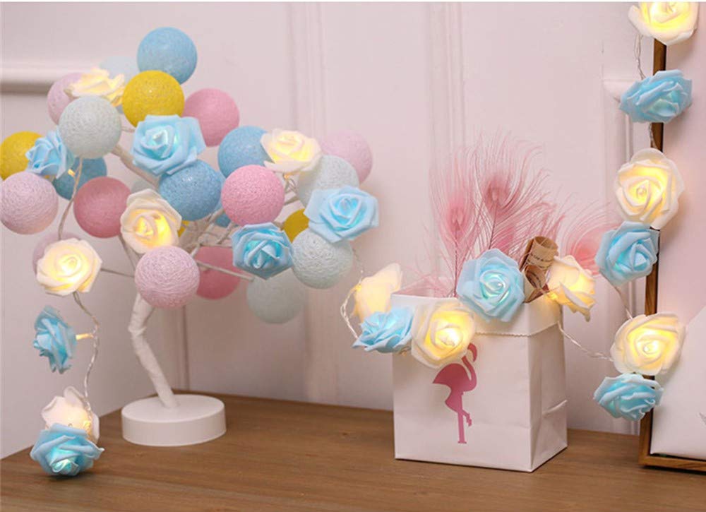 LED Rose String Lights - Pink + Warm White 16ft 50LED-image-be366d56-c9dc-4b48-afe2-374b83d6bb22-110354