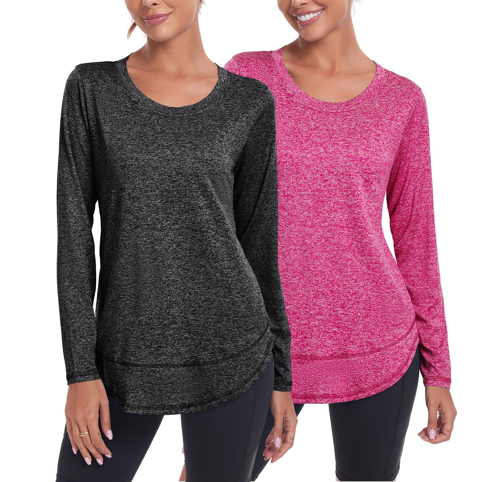 Women's Sports Top Quick Dry - Black+Red XXL-image-b7f691ee-ead7-42fc-b089-d6c399cd9958-122379