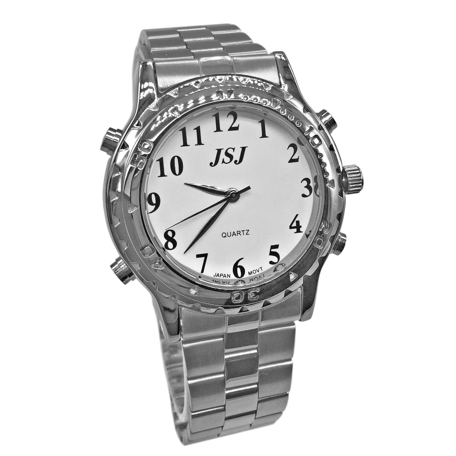 Talking Watch for Blind People - White 40mm-image-c22c9009-384f-4669-8031-1324634accce-114974