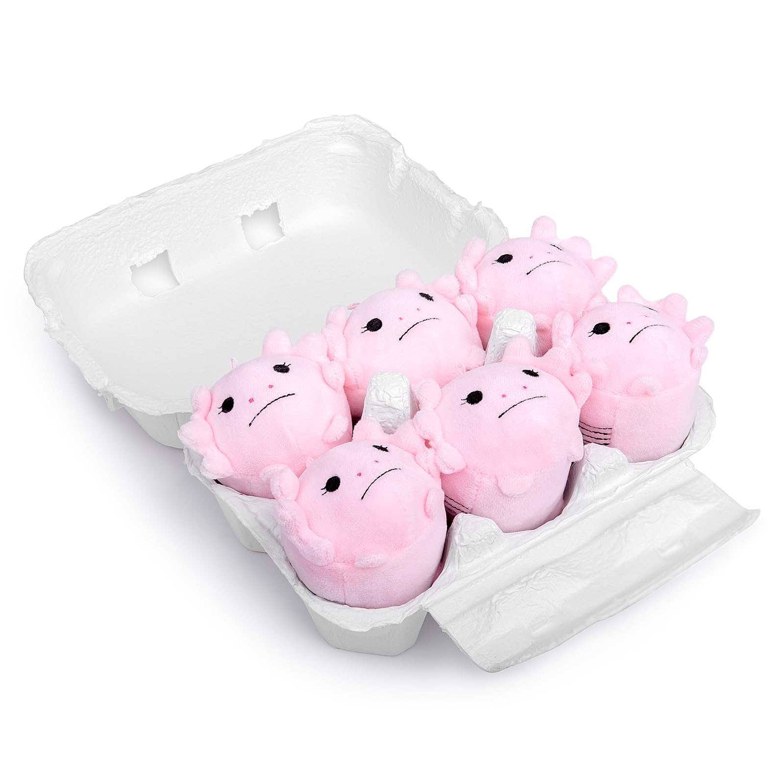 Axolotl Plush Toys (6 Pack) - Pink 7.5”-image-fb98cb9c-8e89-40da-a6c2-269494721a2b-88933