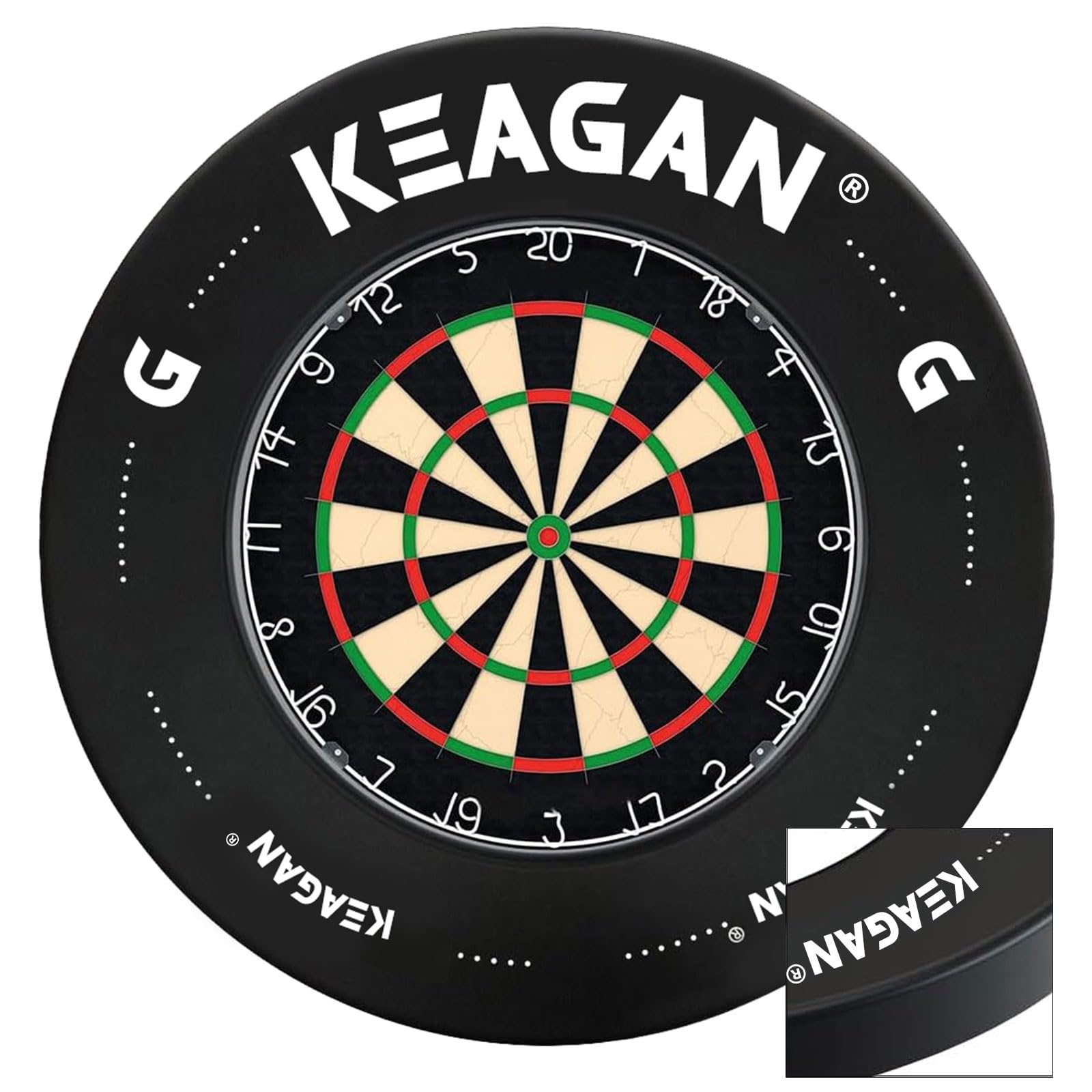 Dart Board Surround Ring EVA Protector - Black M-image-56d01331-4e00-4501-9fc9-cdd5ced860a9-116208
