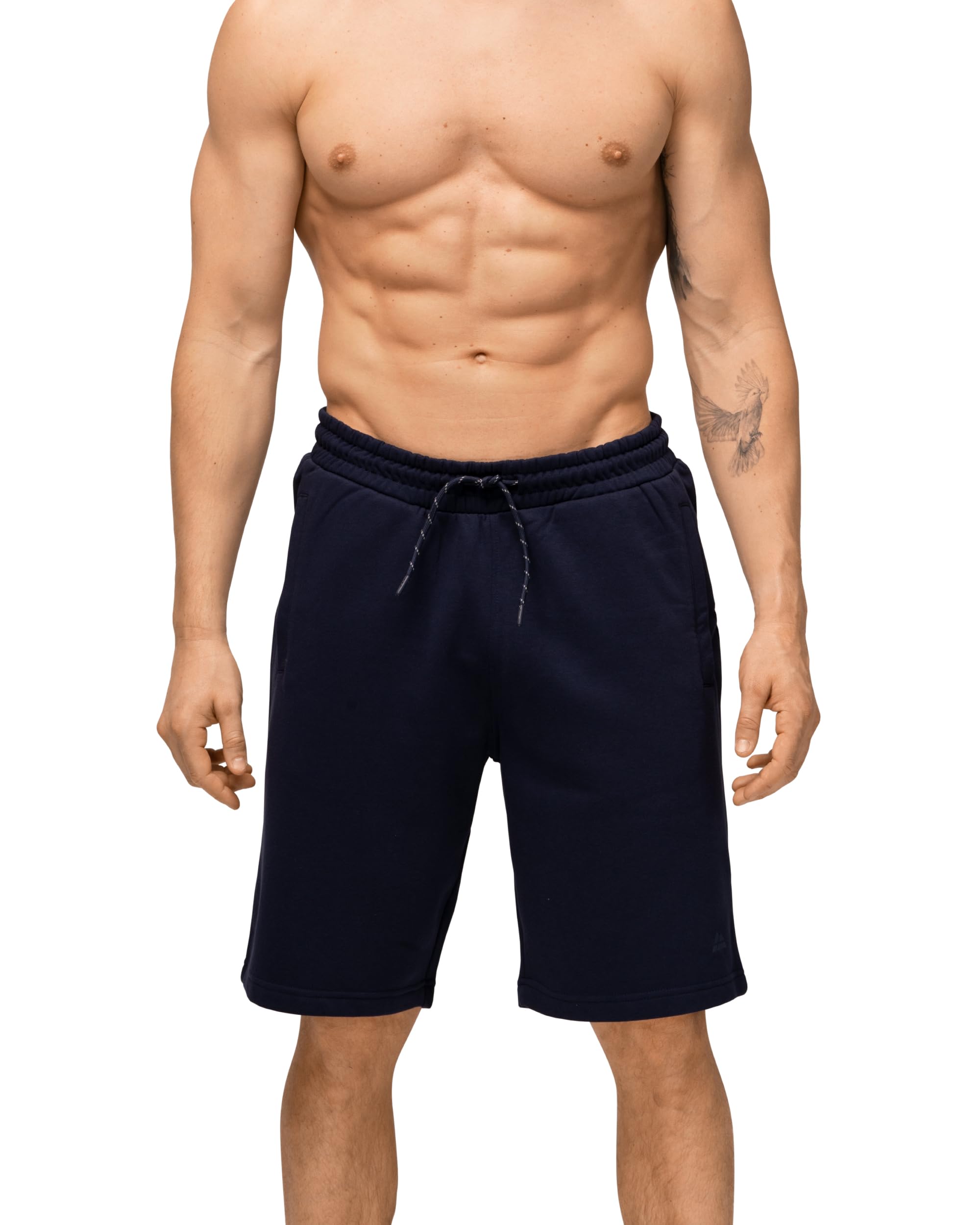 Men's Gym Shorts Fleece with Pockets - Navy M-image-14841662-f614-477d-ba38-3cf4b8adbcc2-122400