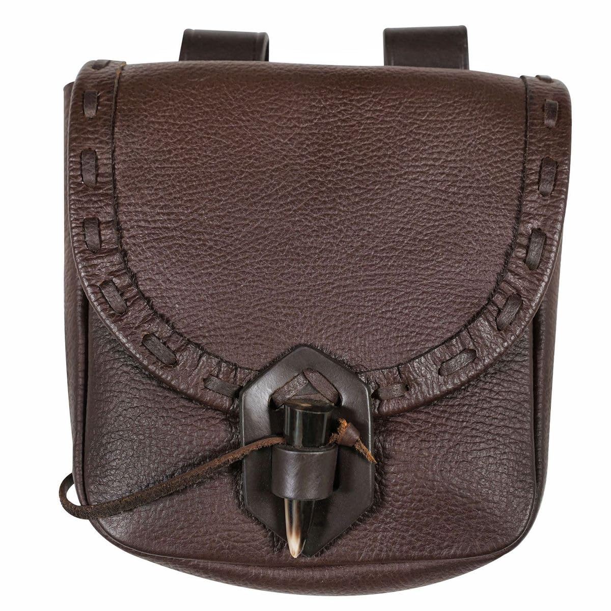 Medieval Leather Belt Pouch - Brown 8x7"-image-9452f382-f4ad-43d4-95ec-5ea7bfcf0d0a-110957