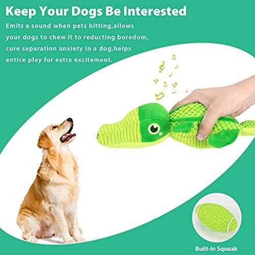 Plush Dog Toy, Squeaky Dog Toys Indestructible Durable Puppy