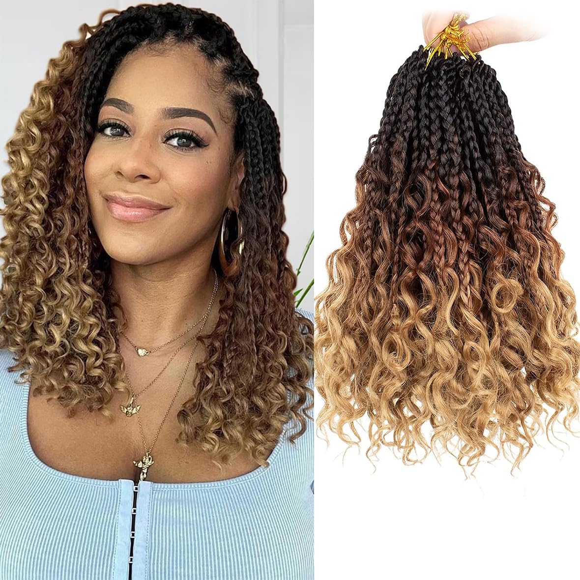 Bob Box Braids Crochet Hair - 53# 10 Inch-image-8ecfb33d-1eb7-4b90-98a5-3ef4fe1a4313-118729