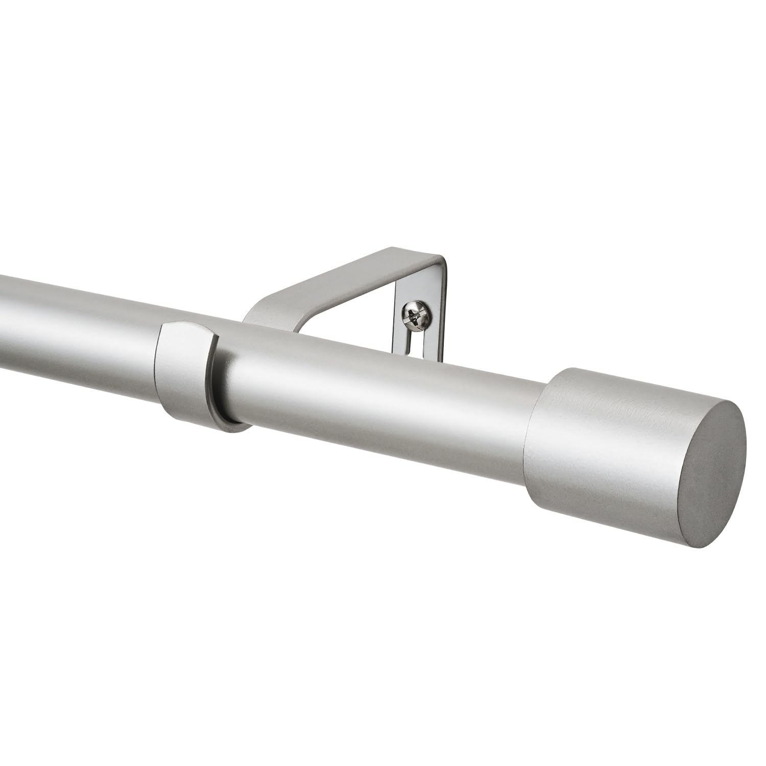 Extendable Curtain Pole - Nickel 76–210cm-image-d1e400ba-622d-4bf9-8dd7-a61636e7f76d-83505