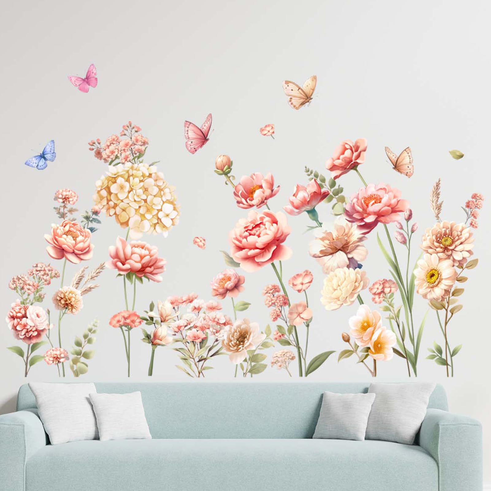 Boho Flower Wall Stickers for Bedroom: Peel and Stick Wildflower-image-7c4c8e37-9841-42c5-8205-9b3b058eac55-62758